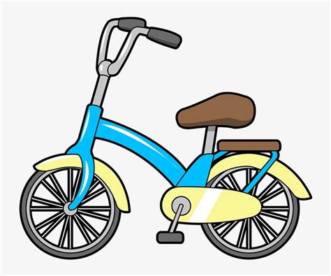 Cartoon Bicycle - Cartoon Picture Of Bicycle Transparent PNG - 800x679 - Free Download on NicePNG