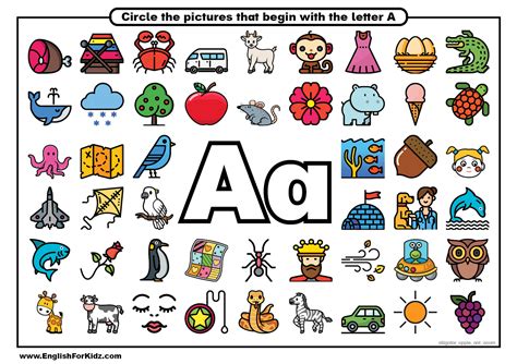 English ABC worksheets | Grammar printables for kids - Worksheets Library