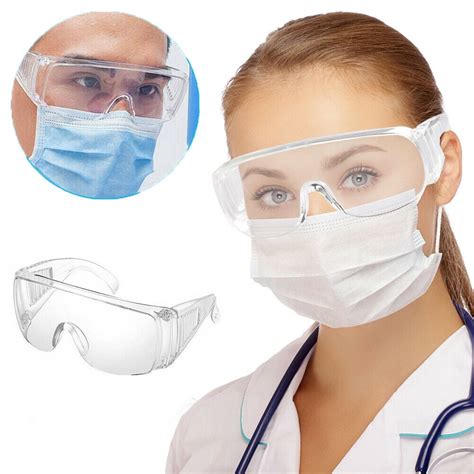 Safety Glasses Goggles Anti Fog Protective Eyewear Lab Surgical ...