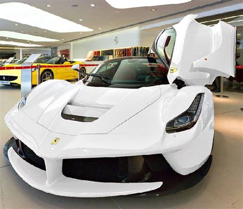 Delivered, White LaFerrari with red interior for sale – Agent4Stars.com