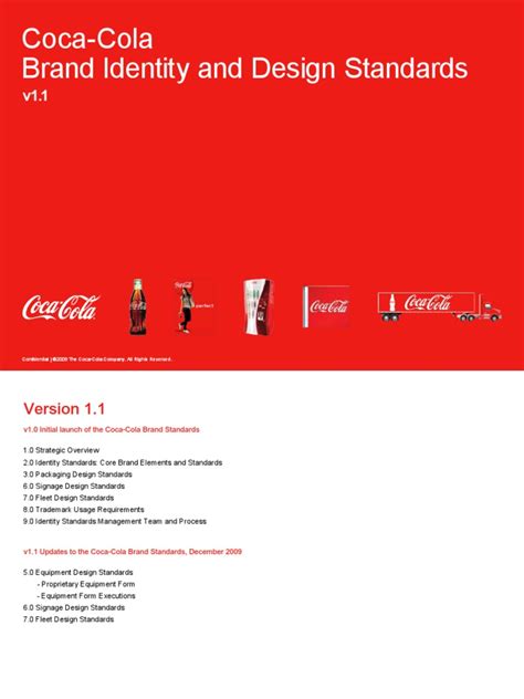 Coca-Cola Brand Identity and Design Standards | PDF | Logos | Brand