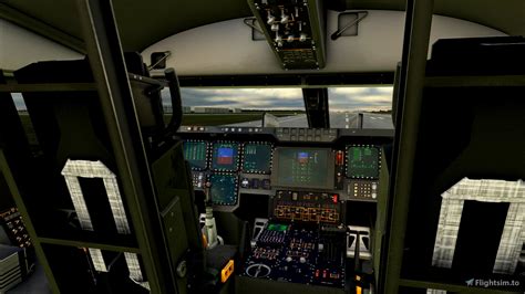 KwikFlight B2 bomber cockpit textures edit for Microsoft Flight Simulator | MSFS