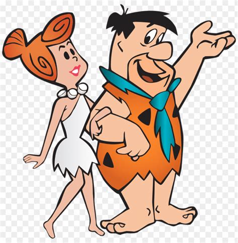 Fred And Wilma Flintstone Transparent Clipart Png Photo - 46749 | TOPpng