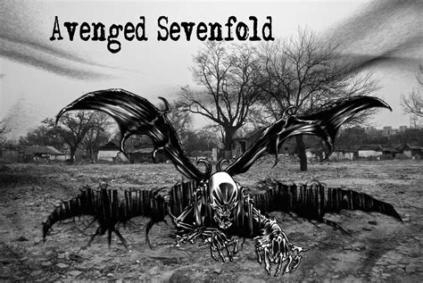 Avenged Sevenfold Logo Wallpaper - WallpaperSafari