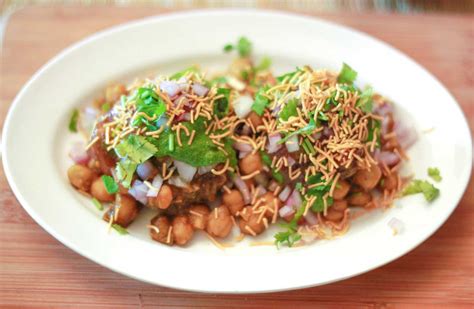 Chole Aloo Tikki Chaat Recipe - An Indian Street Food Snack - Incriediableindia