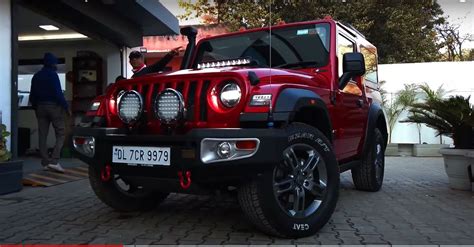 Mahindra Thar Modified For Wrangler-Like Look By Azad 4x4