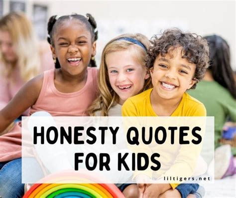 175 Best Honesty Quotes for Kids - Lil Tigers