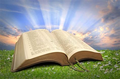 Holy Bible Book Divine : Spiritual Bible Light Open Holy Book Stock Photo - Image ... - Holy ...