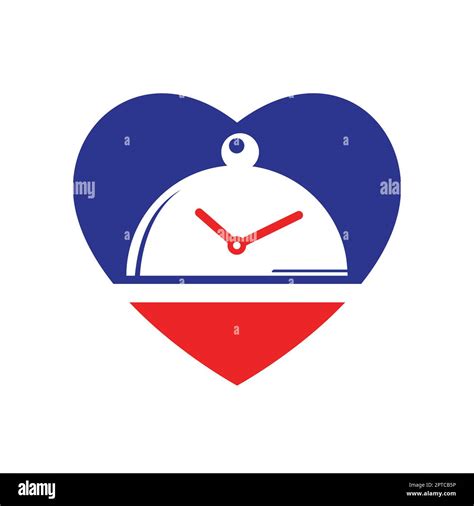 Food time vector logo design template Stock Vector Image & Art - Alamy