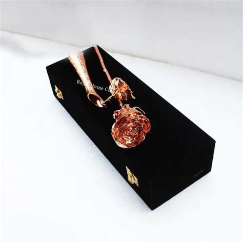 24k Gold Plated Rose with vas, Packaging Type: Gift Box, Size/Dimension: 11 Inch at Rs 980/piece ...