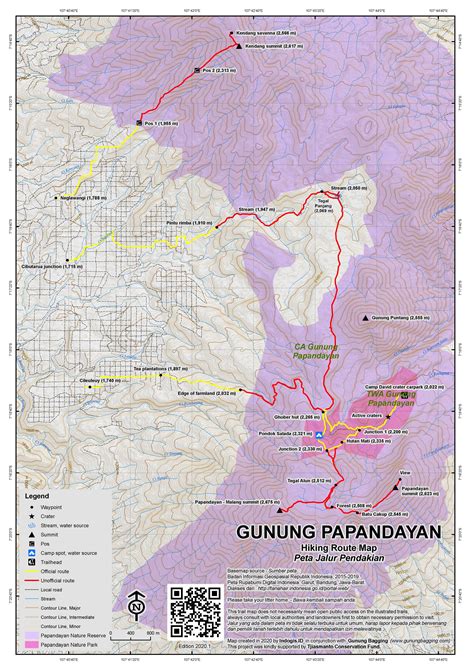 Gunung Papandayan (Gunung Malang) | Gunung Bagging