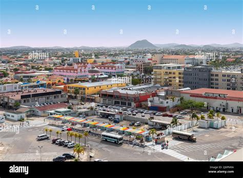 Oranjestad, capital city of Aruba Stock Photo - Alamy