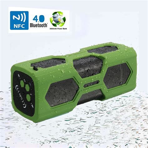 Outdoor NFC Bluetooth Speakers IPX6 Waterproof, Shockproof, Anti ...