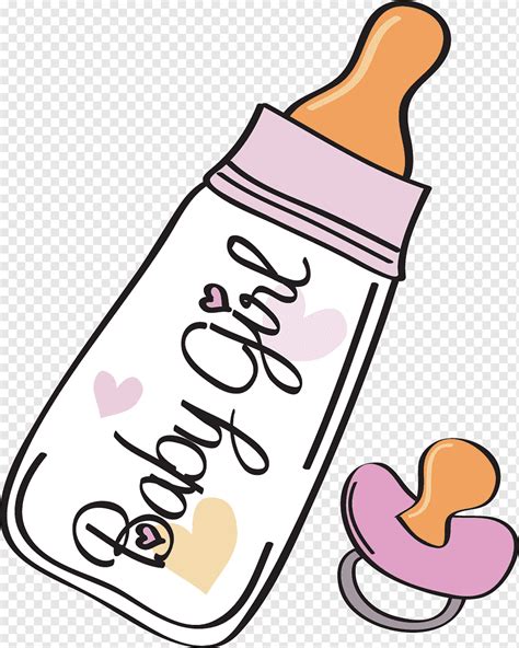 Rosa Babyflasche, Baby, Baby-Clipart, Flasche png | PNGWing