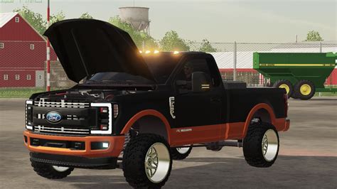 МОД 2019 Ford F350 v1.1 для Farming Simulator 2019 - FS 19 Машины легковые - Farming Simulator ...