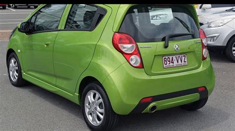 2015 Holden Barina Spark MJ MY15 CD Green 5 Speed Manual Hatchback ...