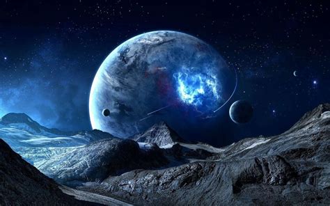 Space Wallpaper Planet Earth Wallpaper Download - High Resolution 4K ...