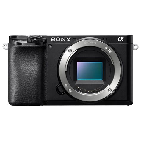 Sony Alpha 6100 Mirrorless Camera 2-Lens Kit with E PZ 16-50mm and E 55-210mm Lenses - Black ...