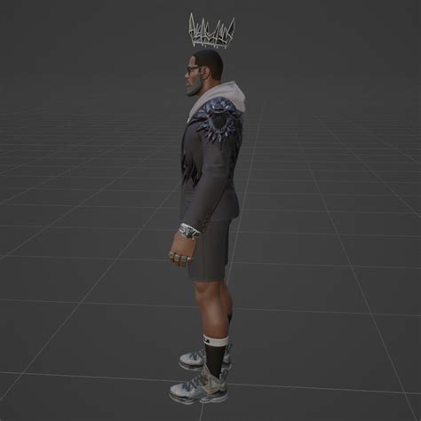 Lebron James - Fortnite 3D Model by Shevraar