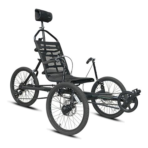 Kent 20" Cavalier Recumbent 3-Wheel Bike / Trike, Black - Walmart.com - Walmart.com