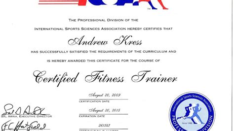 Personal trainer - Certified Fitness - Fit Choices