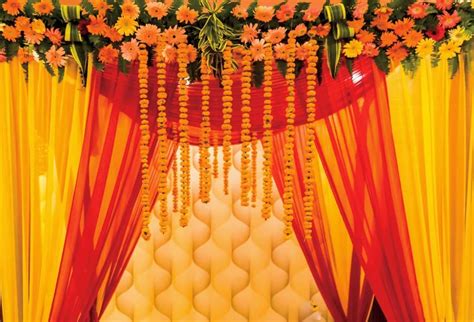 Buy AOFOTO 7x5ft Indian Wedding Photo Backdrop Hindu India Traditional ...