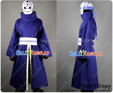 Naruto Cosplay Obito Uchiha Madara Costume With Mask