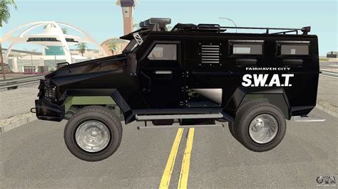 NFS MW 2012 SWAT Van for GTA San Andreas