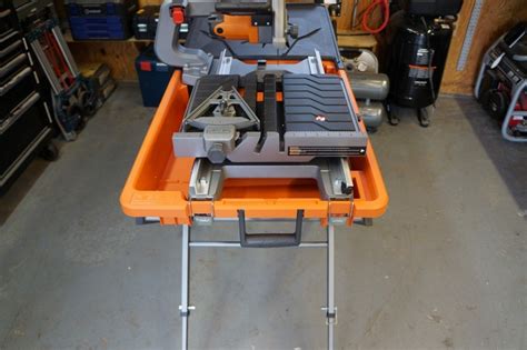 Ridgid 8" Tile Saw Review Model R4040S - Tools In Action - Power Tool Reviews