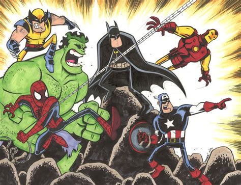 Superhero Group Commission FINAL by thecheckeredman on deviantART ...