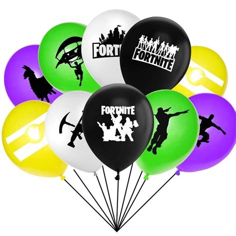 FORTNITE Balloons Birthday Party Favors Decor Supplies 10 count # ...