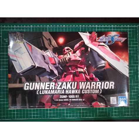 Gundam Model Kit: HG 1/144 Gunner Zaku Warrior (Lunamaria Hawke custom ...