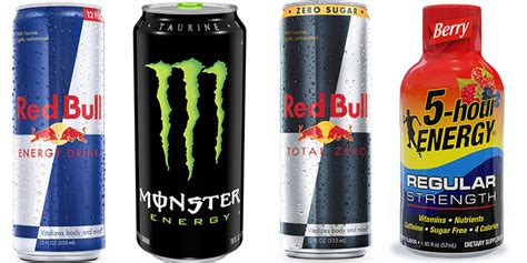 Red Bull vs Monster vs 5-Hour Energy - Wine and Liquor Prices