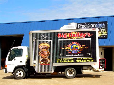 Food Service Trucks | Precision Sign & Design