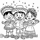 Fiesta Coloring Pages  Free & Printable sketch template
