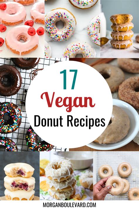 17 Vegan Donut Recipes To Make Your Day Better - Celebrate and Have Fun