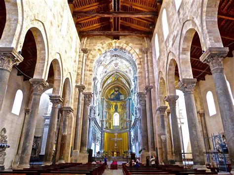 Cefalu,cathedral,sicily,nave,basilica - free image from needpix.com