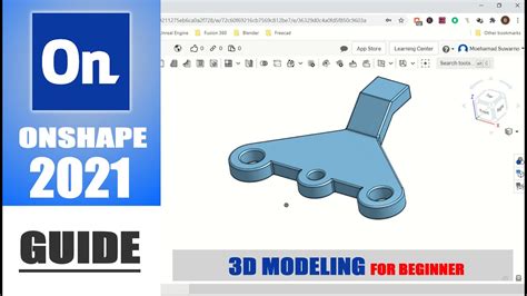 Onshape 3D Modeling Guide Tutorial For Beginner - YouTube