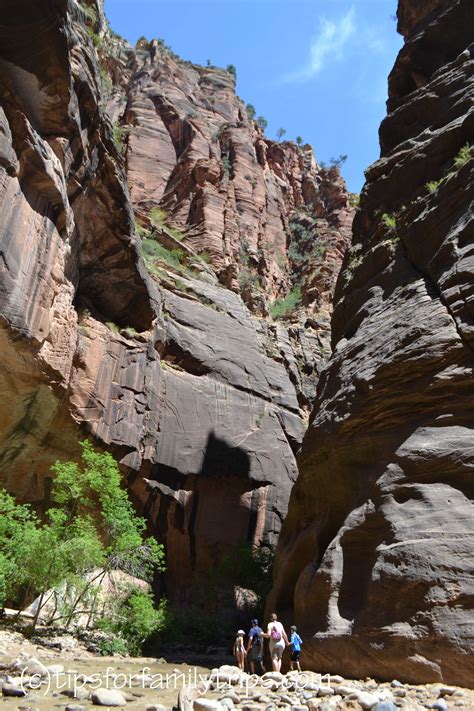 Tips for hiking the Zion Narrows with kids - Tips For Family Trips