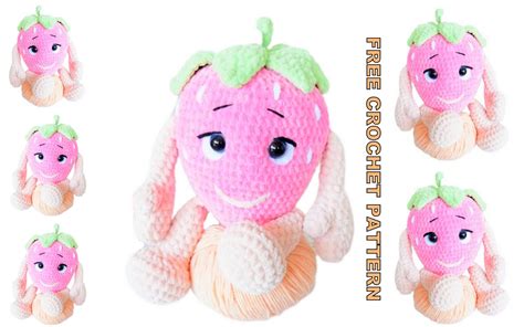 Amigurumi Lady Strawberry Free Crochet Pattern - Amigurumi SDBES