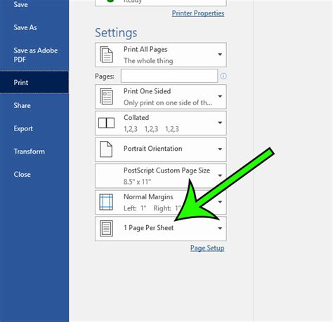 How to Print Four Pages Per Sheet in Microsoft Word for Office 365 - Support Your Tech