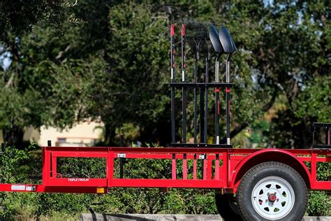 Landscape Trailer Racks for Lawn Equipment, Blower & Trimmer Racks - Equipment Defender