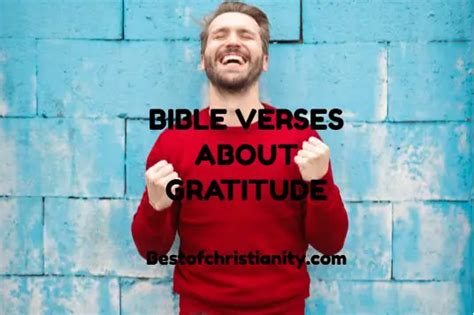 Bible Verses About Gratitude