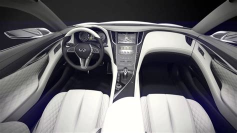 2015 Infiniti Q60 concept interior - YouTube