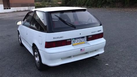 1989 Suzuki Swift GTi ~ Philadelphia, PA - YouTube