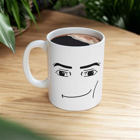 Roblox Mug Roblox Man Face Mug Funny Gamer Gifts Roblox - Etsy