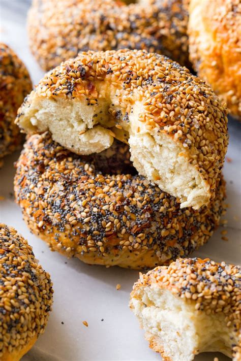 Everything Bagels | These everything bagels, made completely from ...