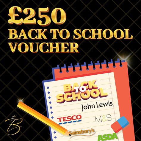 £250 Back To School Voucher – Babs & Festa