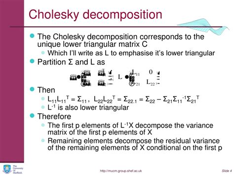 PPT - Cholesky decomposition – a tool with many uses PowerPoint ...