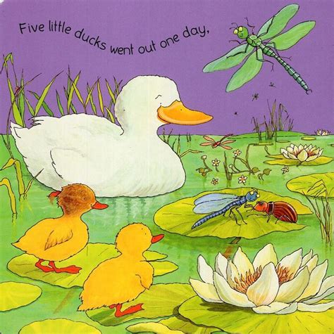 Five Little Ducks (Board Book)